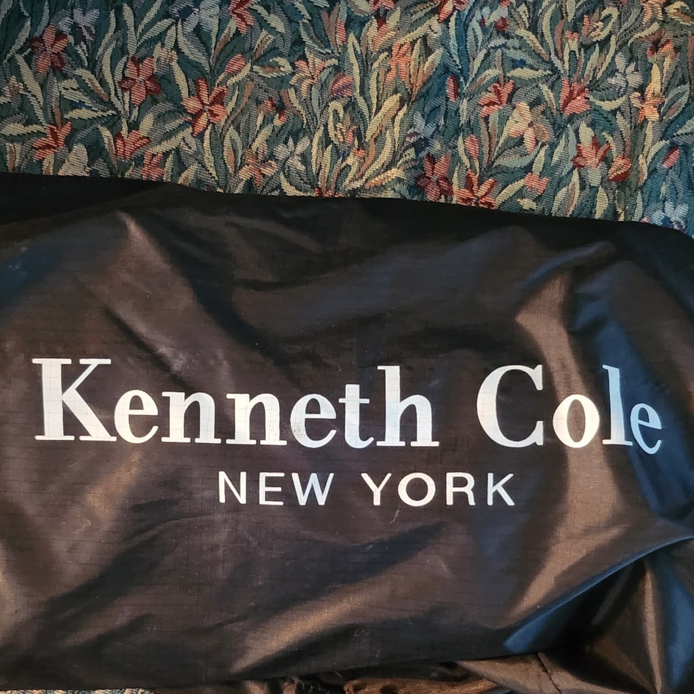 Kenneth Cole Leather flap backpack